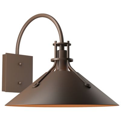 Hubbardton Forge Henry Outdoor Wall Sconce - Color: Matte - Size: Large - 3