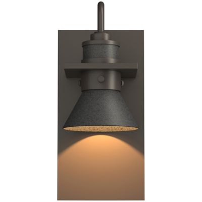 Hubbardton Forge Erlenmeyer Dark Sky Outdoor Wall Sconce - Color: Grey - Si