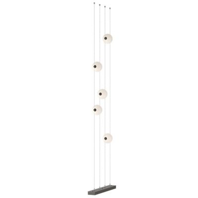 Hubbardton Forge Abacus Floor to Ceiling Plug-In LED Lamp - Color: Bronze -