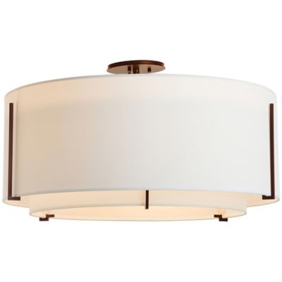 HBF1966444 Hubbardton Forge Exos Double Shade Semi-Flushmount sku HBF1966444