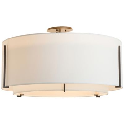 HBF1966446 Hubbardton Forge Exos Double Shade Semi-Flushmount sku HBF1966446