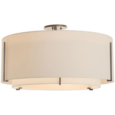 HBF1966458 Hubbardton Forge Exos Double Shade Semi-Flushmount sku HBF1966458