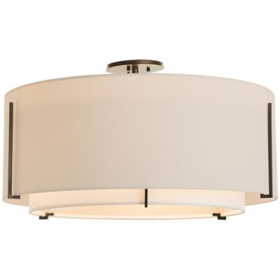 HBF2288177 Hubbardton Forge Exos Double Shade Semi-Flushmount sku HBF2288177