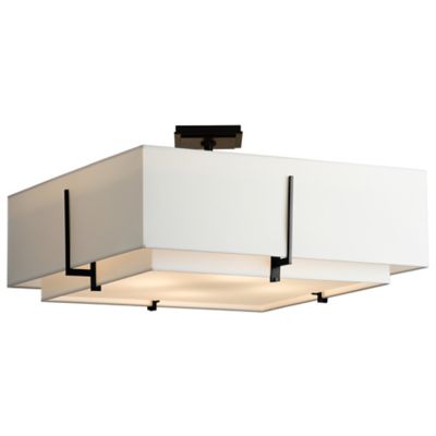 HBF1967201 Hubbardton Forge Exos Large Square Semi-Flushmount sku HBF1967201