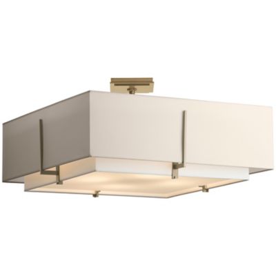 HBF1967181 Hubbardton Forge Exos Large Square Semi-Flushmount sku HBF1967181