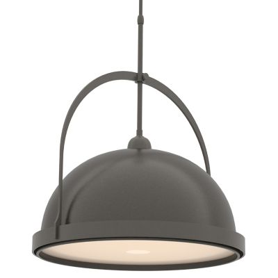 Hubbardton Forge Atlas Large Pendant Light - Color: Bronze - Size: 1 light 