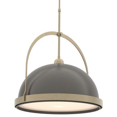 Hubbardton Forge Atlas Large Pendant Light - Color: Bronze - Size: 1 light 