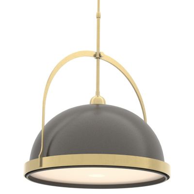 Hubbardton Forge Atlas Large Pendant Light - Color: Bronze - Size: 1 light 