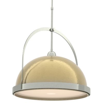 Hubbardton Forge Atlas Large Pendant Light - Color: Brass - Size: 1 light -