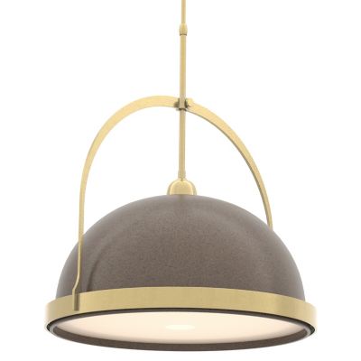 Hubbardton Forge Atlas Large Pendant Light - Color: Bronze - Size: 1 light 