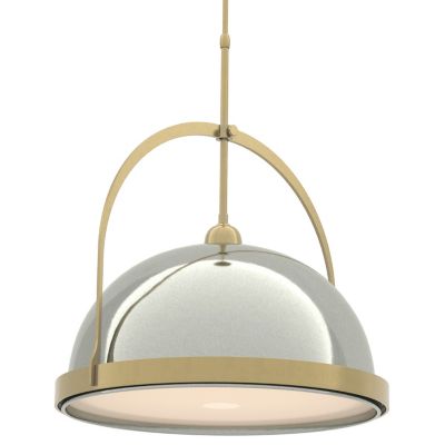 Hubbardton Forge Atlas Large Pendant Light - Color: Silver - Size: 1 light 