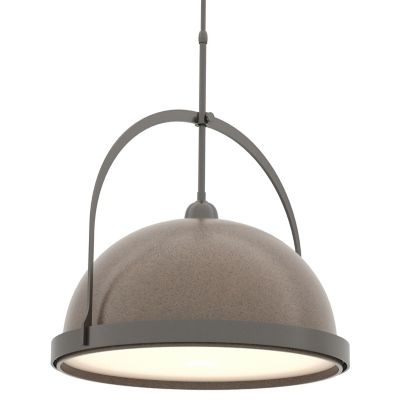 Hubbardton Forge Atlas Large Pendant Light - Color: Bronze - Size: 1 light 