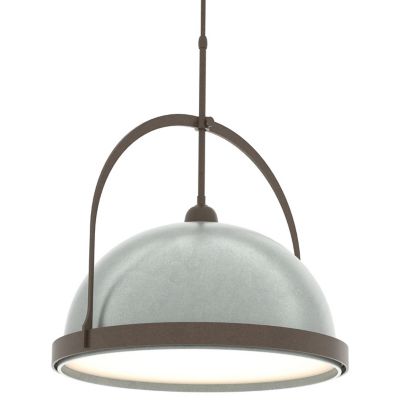 Hubbardton Forge Atlas Large Pendant Light - Color: Silver - Size: 1 light 