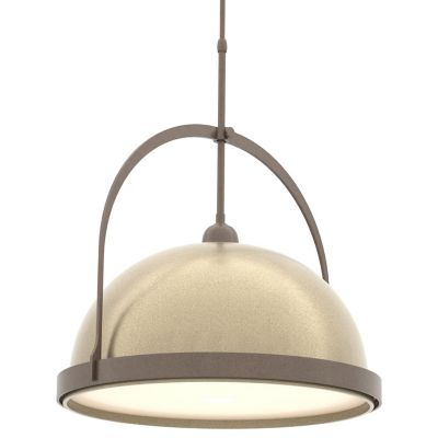 Hubbardton Forge Atlas Large Pendant Light - Color: Gold - Size: 1 light - 