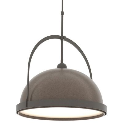 Hubbardton Forge Atlas Large Pendant Light - Color: Bronze - Size: 1 light 