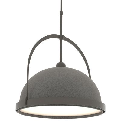 Hubbardton Forge Atlas Large Pendant Light - Color: Grey - Size: 1 light - 