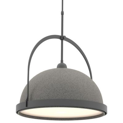 Hubbardton Forge Atlas Large Pendant Light - Color: Grey - Size: 1 light - 