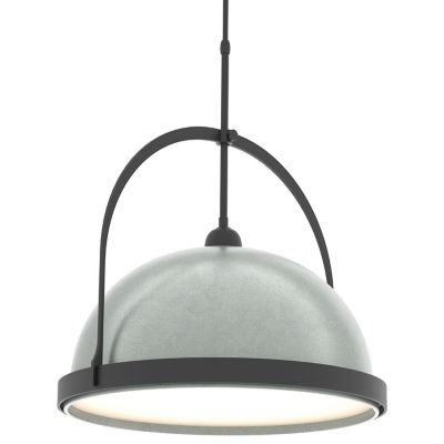 Hubbardton Forge Atlas Large Pendant Light - Color: Silver - Size: 1 light 