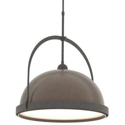 Hubbardton Forge Atlas Large Pendant Light - Color: Bronze - Size: 1 light 