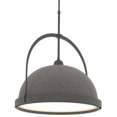 Hubbardton Forge Atlas Large Pendant Light - Color: Grey - Size: 1 light - 