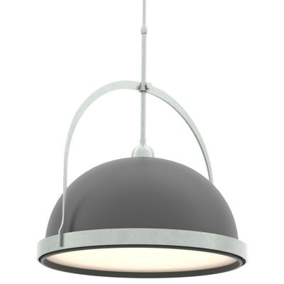 Hubbardton Forge Atlas Large Pendant Light - Color: Black - Size: 1 light -