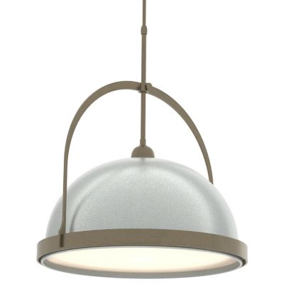 Hubbardton Forge Atlas Large Pendant Light - Color: Silver - Size: 1 light 