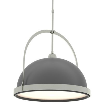 Hubbardton Forge Atlas Large Pendant Light - Color: Black - Size: 1 light -