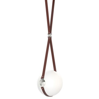 Hubbardton Forge Derby LED Pendant Light - Color: White - Size: Long - 1310