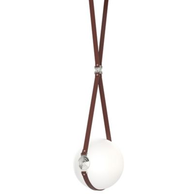 Hubbardton Forge Derby LED Pendant Light - Color: White - Size: Short - 131