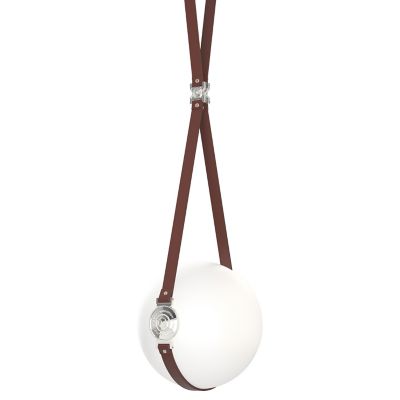 Hubbardton Forge Derby LED Pendant Light - Color: White - Size: Standard - 