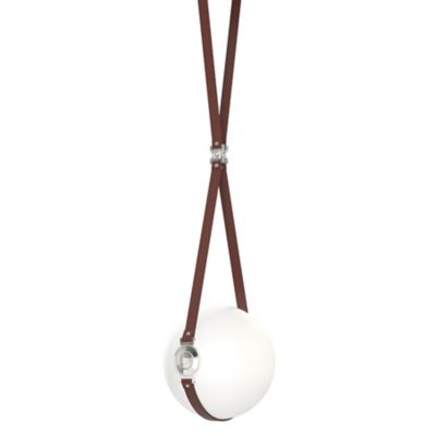 Hubbardton Forge Derby LED Pendant Light - Color: White - Size: Short - 131