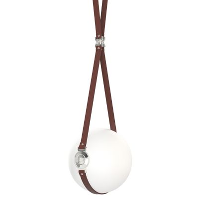 Hubbardton Forge Derby LED Pendant Light - Color: White - Size: Standard - 