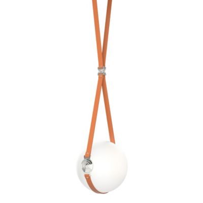 Hubbardton Forge Derby LED Pendant Light - Color: White - Size: Short - 131