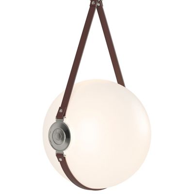 Hubbardton Forge Derby LED Pendant Light - Color: White - Size: Standard - 