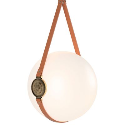 Hubbardton Forge Derby LED Pendant Light - Color: White - Size: Standard - 