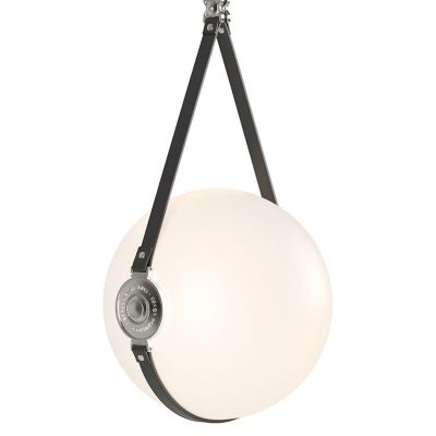 Hubbardton Forge Derby LED Pendant Light - Color: White - Size: Short - 131