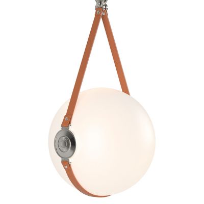 Hubbardton Forge Derby LED Pendant Light - Color: White - Size: Long - 1310