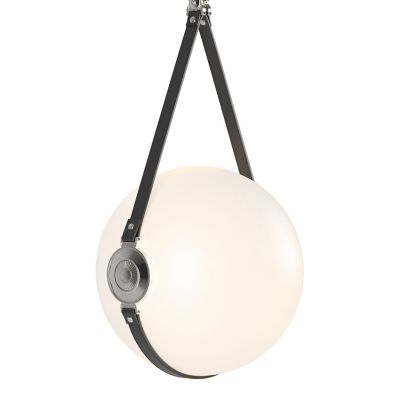 Hubbardton Forge Derby LED Pendant Light - Color: White - Size: Long - 1310