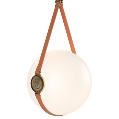 Hubbardton Forge Derby LED Pendant Light - Color: White - Size: Short - 131