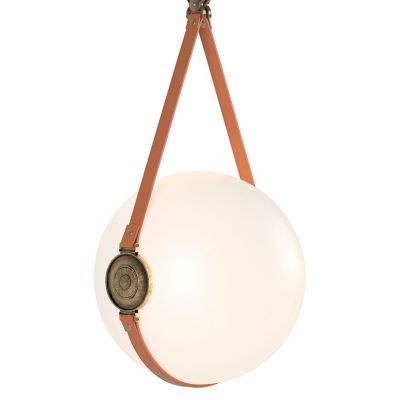 Hubbardton Forge Derby LED Pendant Light - Color: White - Size: Long - 1310