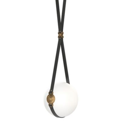 Hubbardton Forge Derby LED Pendant Light - Color: White - Size: Long - 1310