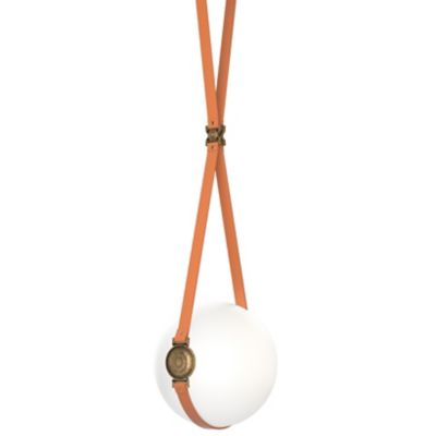 Hubbardton Forge Derby LED Pendant Light - Color: White - Size: Long - 1310