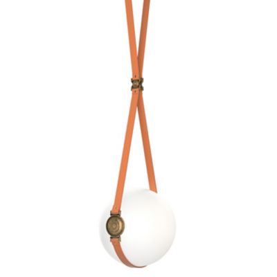 Hubbardton Forge Derby LED Pendant Light - Color: White - Size: Short - 131