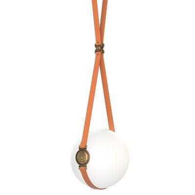 Hubbardton Forge Derby LED Pendant Light - Color: White - Size: Standard - 