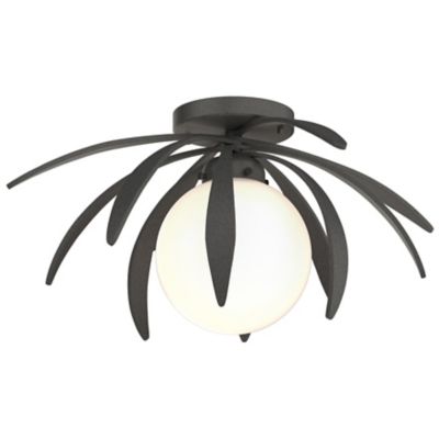 Hubbardton Forge Dahlia Flushmount Light - Color: Silver - Size: 1 light - 