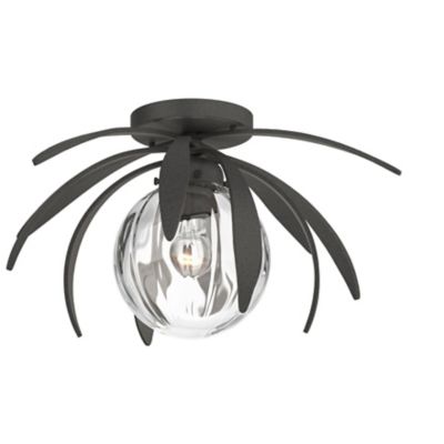 Hubbardton Forge Dahlia Flushmount Light - Color: Silver - Size: 1 light - 