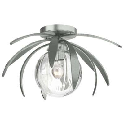 Hubbardton Forge Dahlia Flushmount Light - Color: Silver - Size: 1 light - 