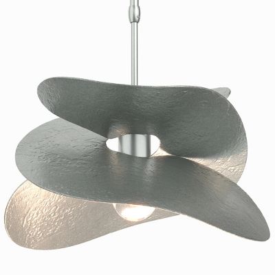 Hubbardton Forge Hibiscus Pendant Light - Color: Silver - Size: Small - 139