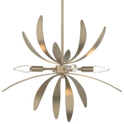 Hubbardton Forge Dahlia Pendant Light - Color: Gold - Size: Standard - 1843