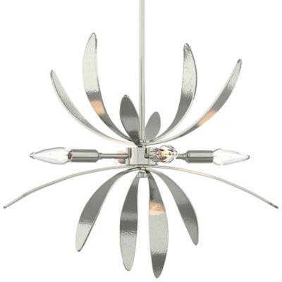 Hubbardton Forge Dahlia Pendant Light - Color: Silver - Size: Standard - 18